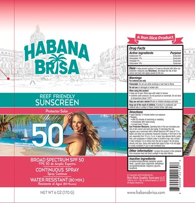 Label (Habana Spf 50 Cs)